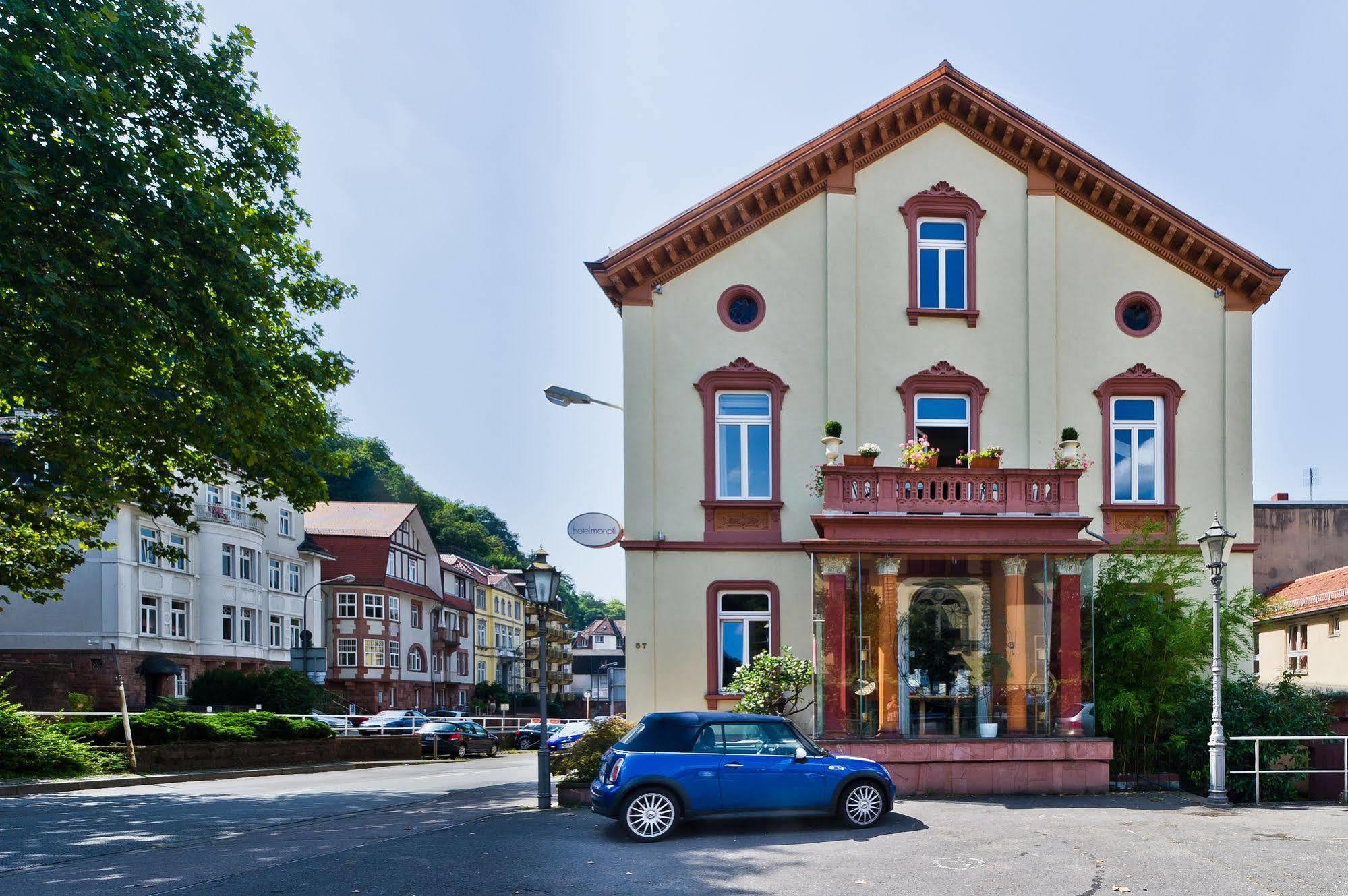 Hotel Monpti Heidelberg Bagian luar foto